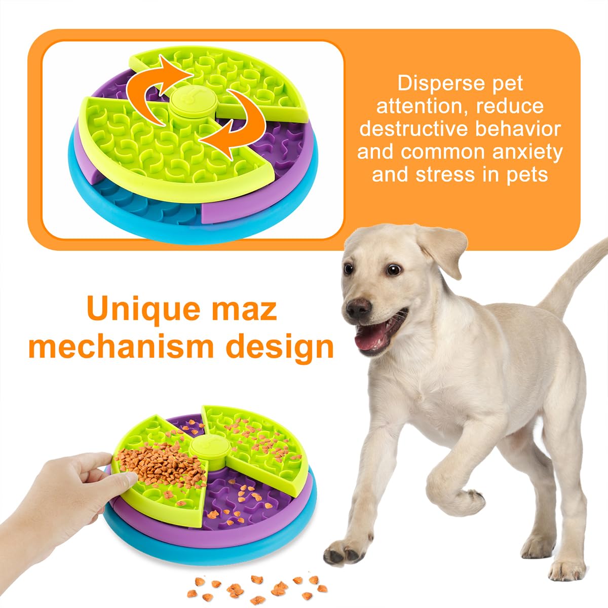 SlowFeed Interactive Pet Bowl
