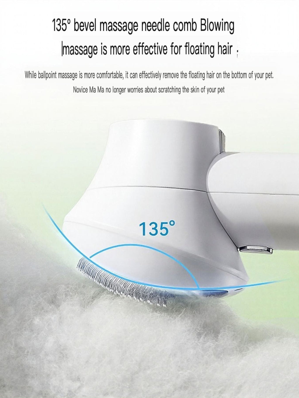 QuietGroom Pet Dryer Brush