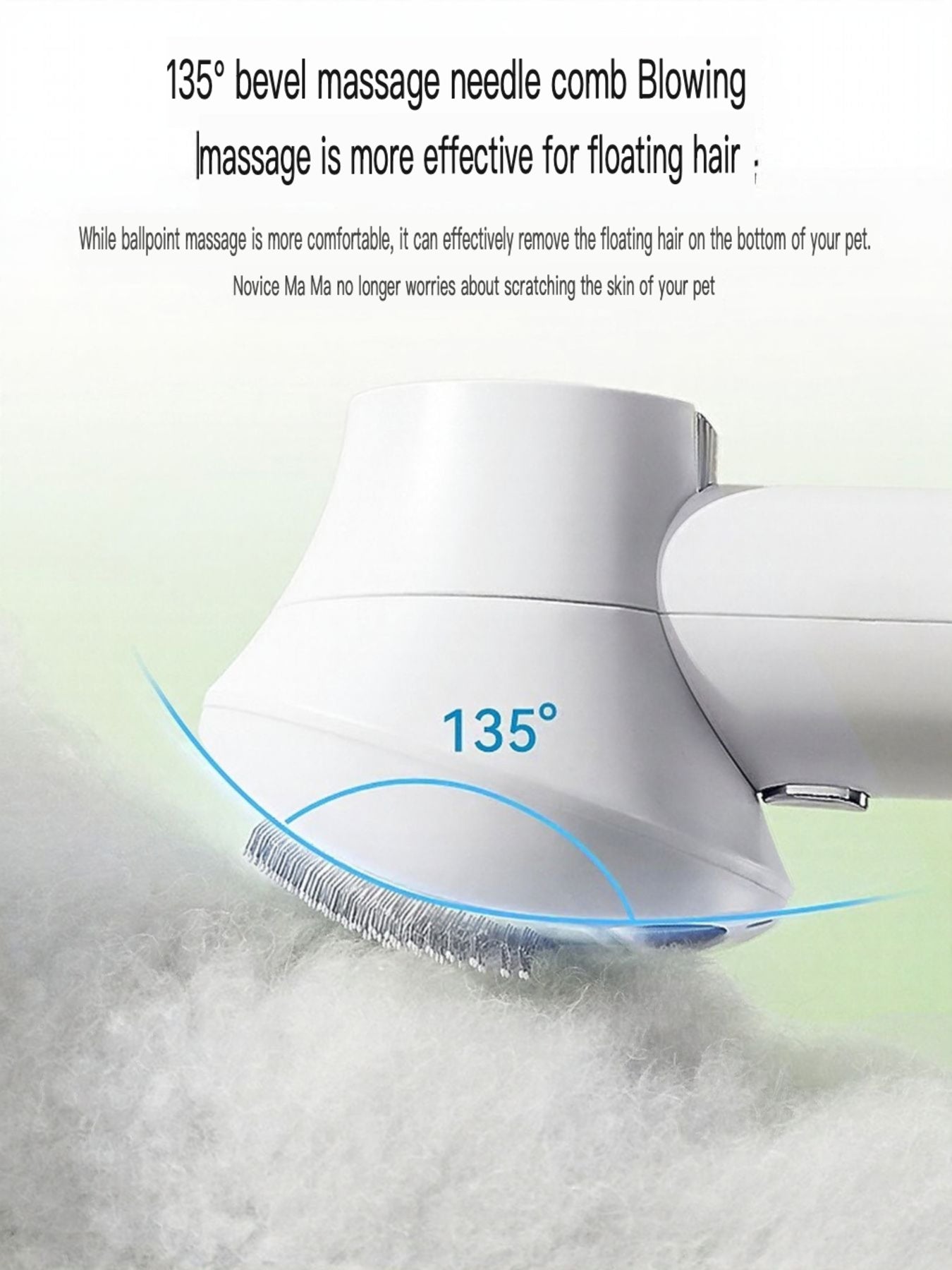 QuietGroom Pet Dryer Brush