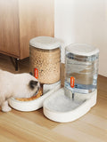 AutoServe Pet Feeder & Water Station
