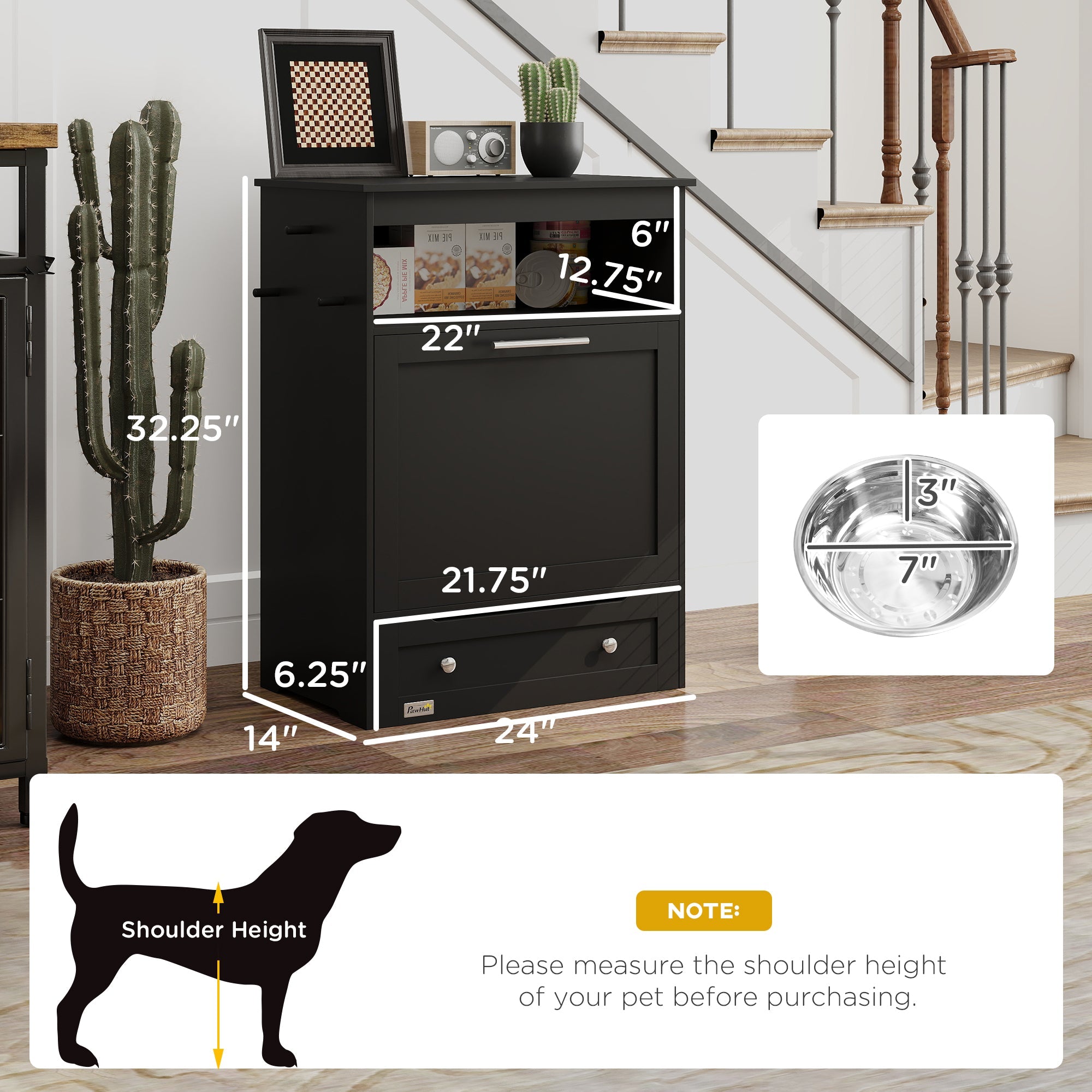 StorageFeast Pet Feeding Station