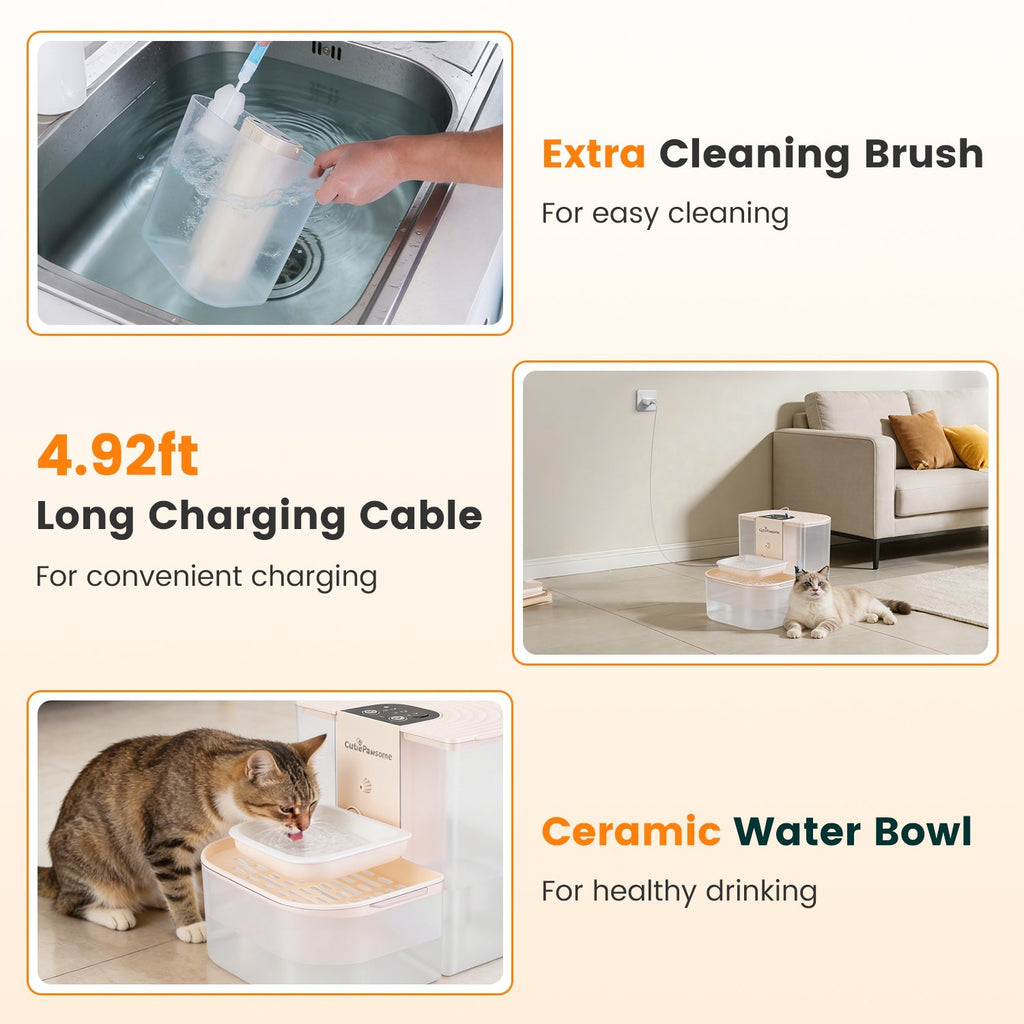 SmartFlow Automatic Pet Water Fountain