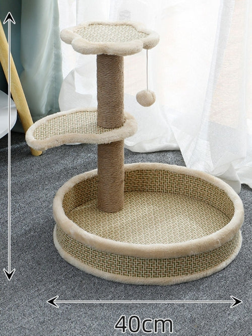 ScratchNest Cat Bed & Scratching Post