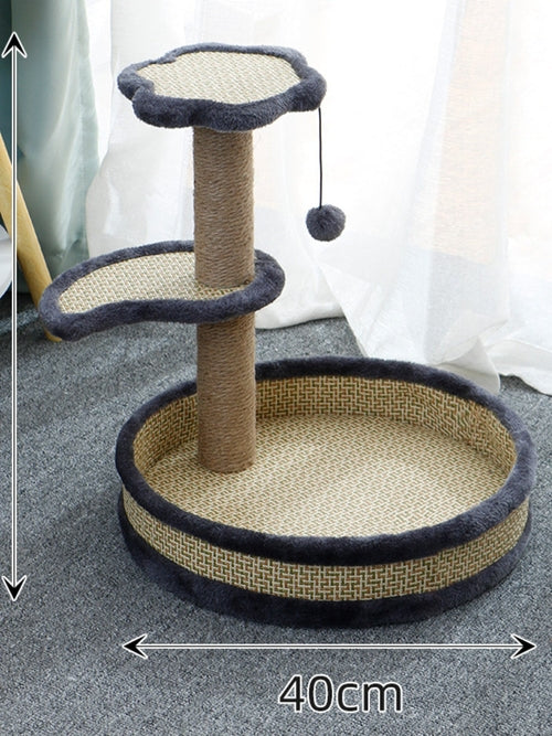 ScratchNest Cat Bed & Scratching Post