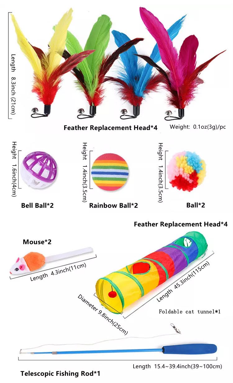 Cat Starter Toy Pack (14pcs)