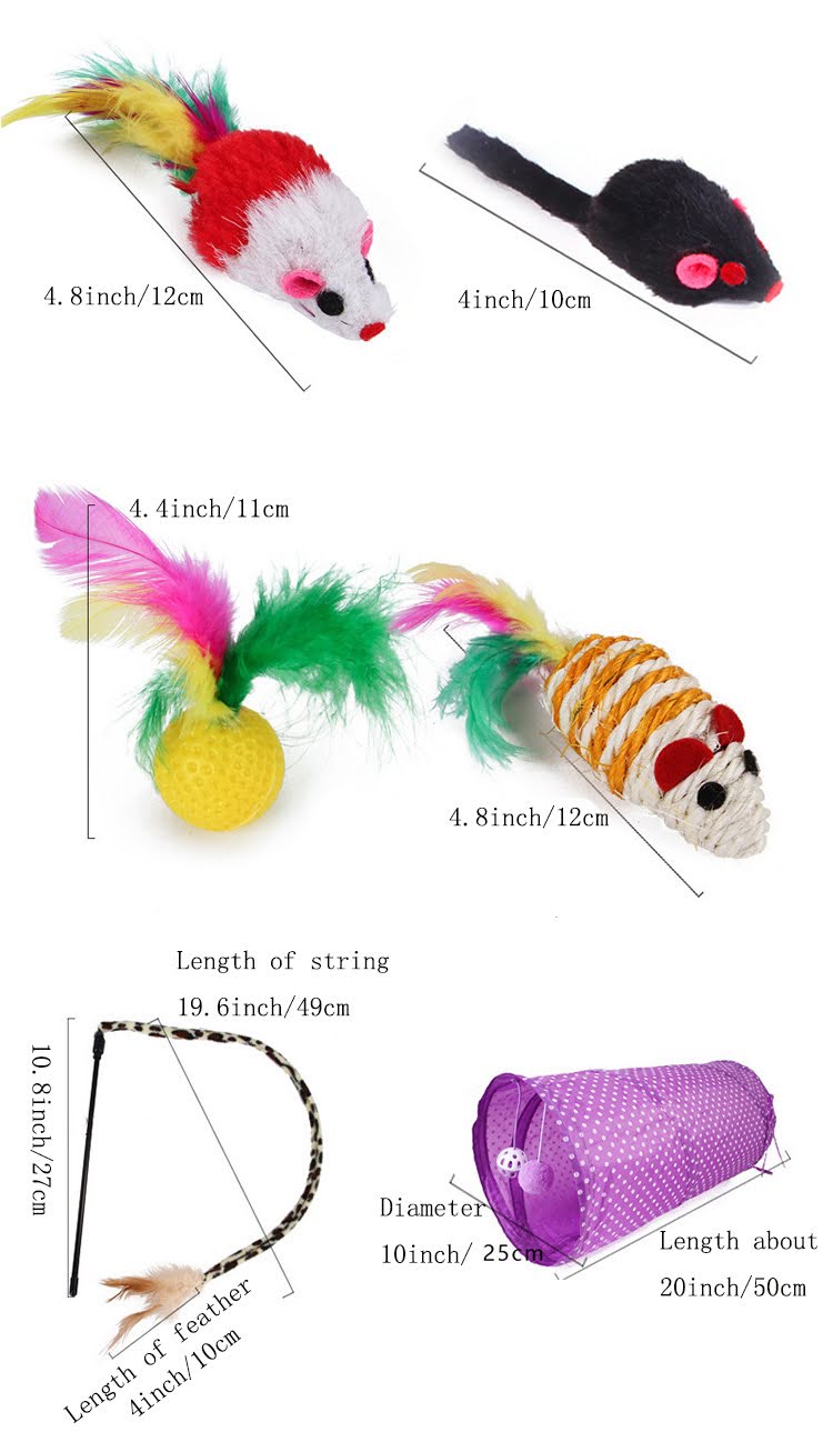 Ultimate Cat Toy Pack (21pcs)