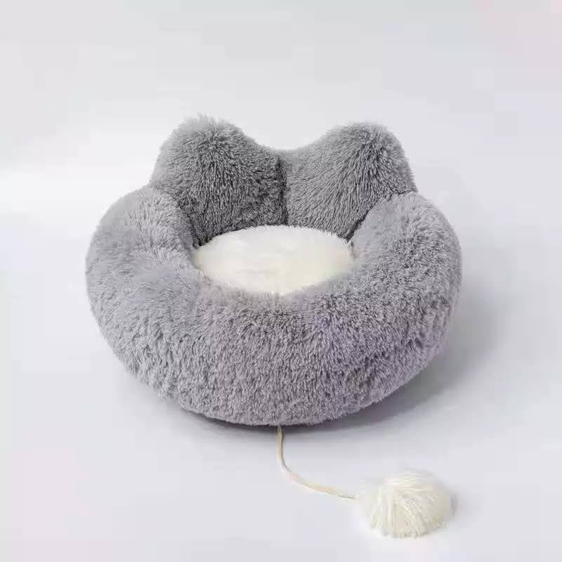 CozyCloud Plush Pet Bed