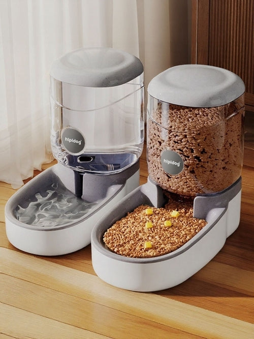 AutoServe Pet Feeder & Water Station