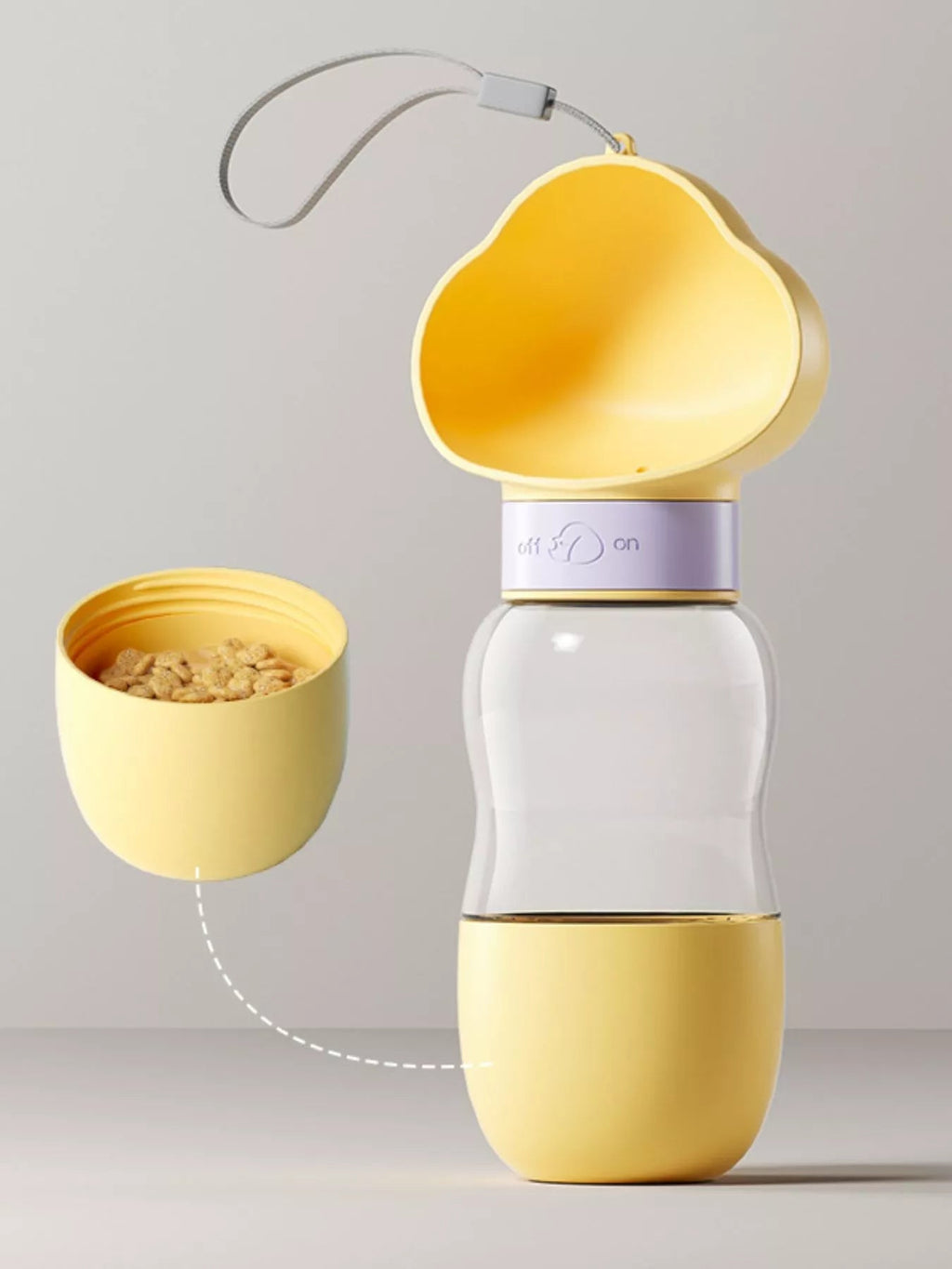DuoSip Portable Pet Travel Bottle