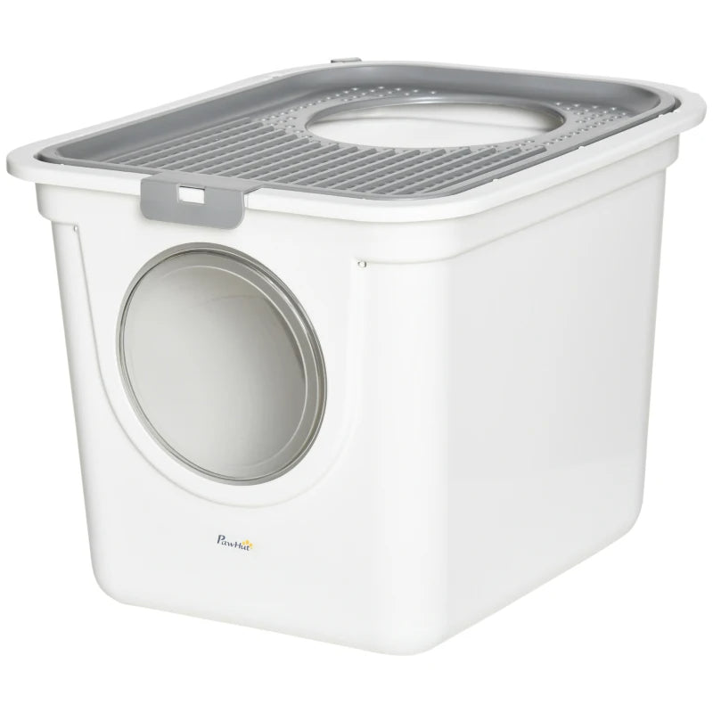 EasyClean Enclosed Cat Litter Box